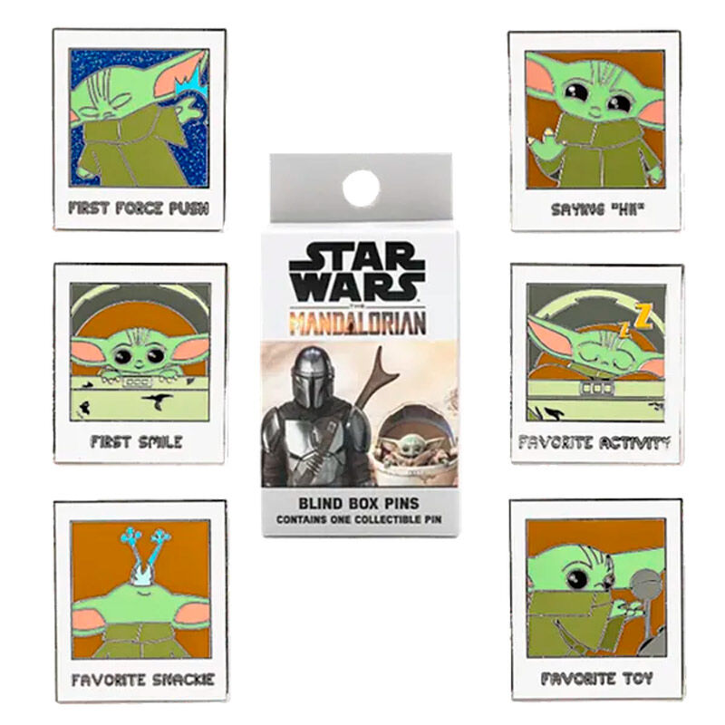blind box enamel pin yoda the child the mandalorian star wars loungefly assortment