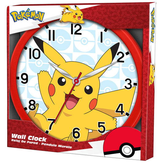 Relógio de parede Pokémon