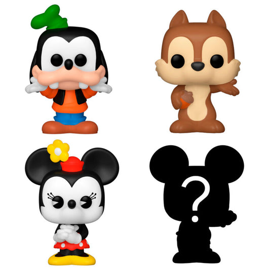 Blister z 4 figurkami Bitty POP Disney Goofy