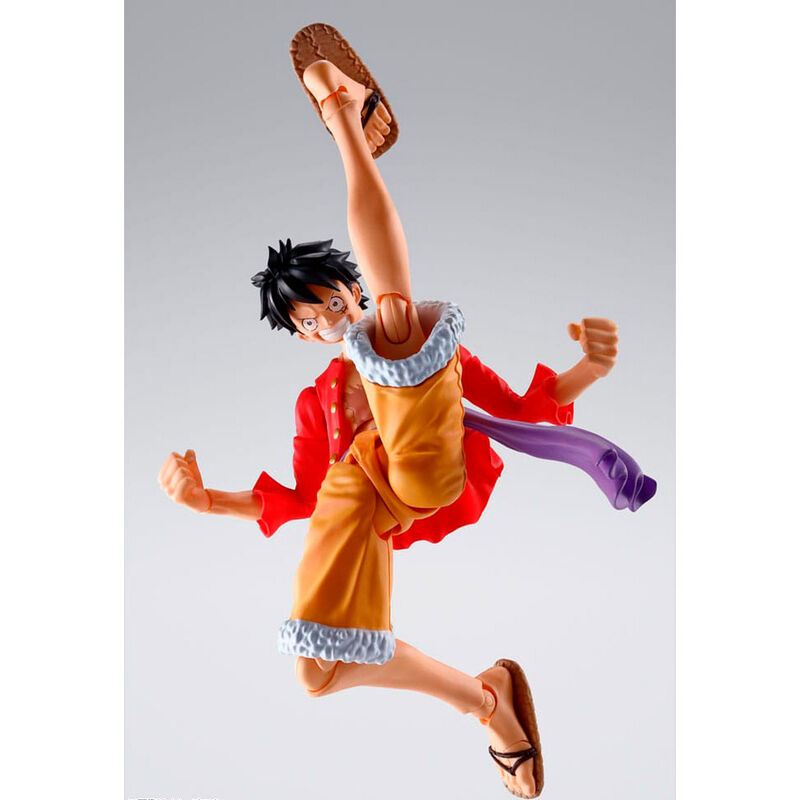 Figure SH Figuarts Monkey D Luffy Raid of Onigashima One Piece 14.5cm