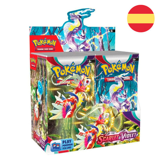 on scarlet & purple pokemon cards