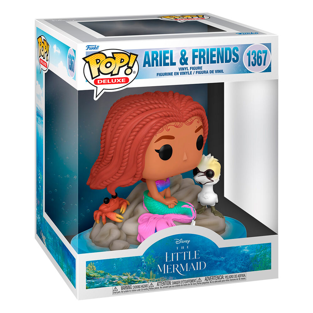 Statuetta Disney POP Deluxe La Sirenetta Ariel e i suoi amici