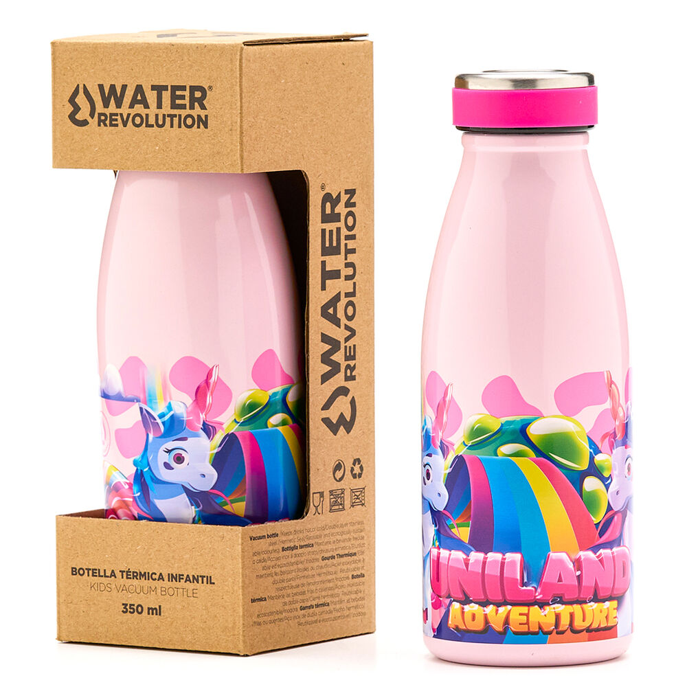 uniland water revolution 350ml thermos bottle