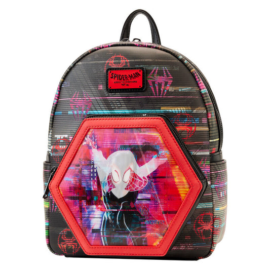 Zaino lenticolare Crossing the Multiverse Spiderman Marvel Loungefly 27cm