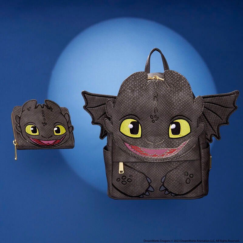 Mochila Desdentado Cómo entrenar a tu dragón Loungefly 25cm
