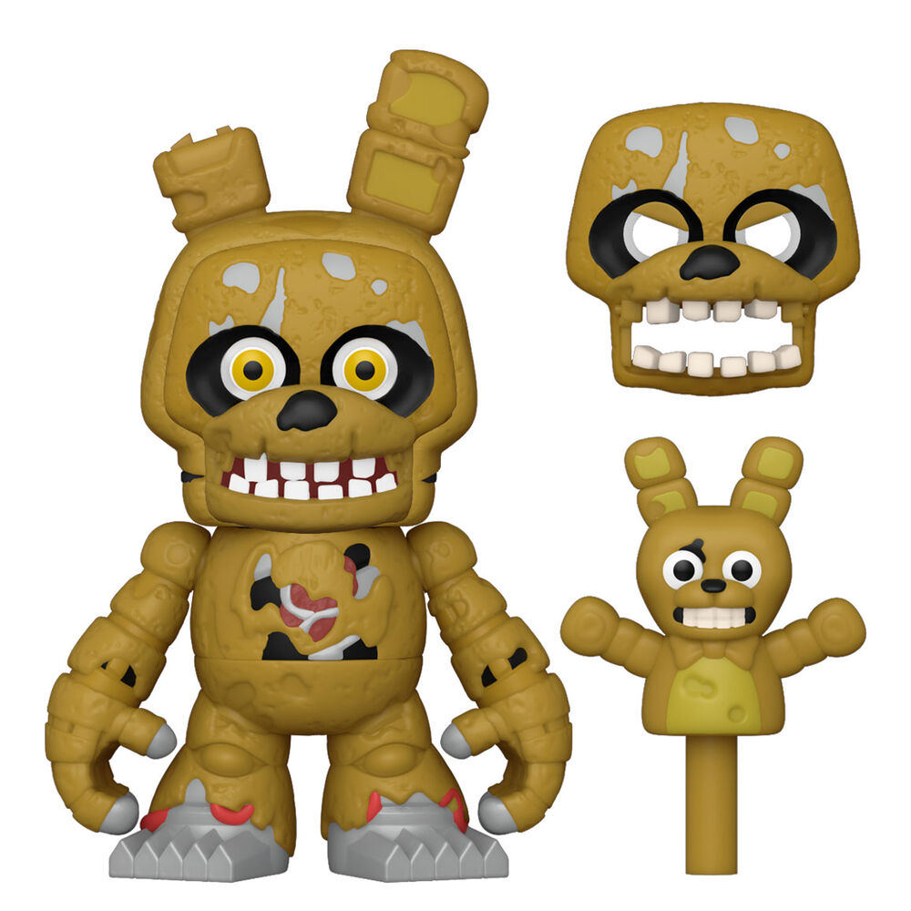 Blister 2 Snaps figures! Five Nights at Freddy's Springtrap and Freddy