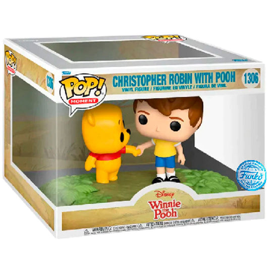 Figure POP Moments Disney Winnie the Pooh Christopher Robin with Pooh Exclusive