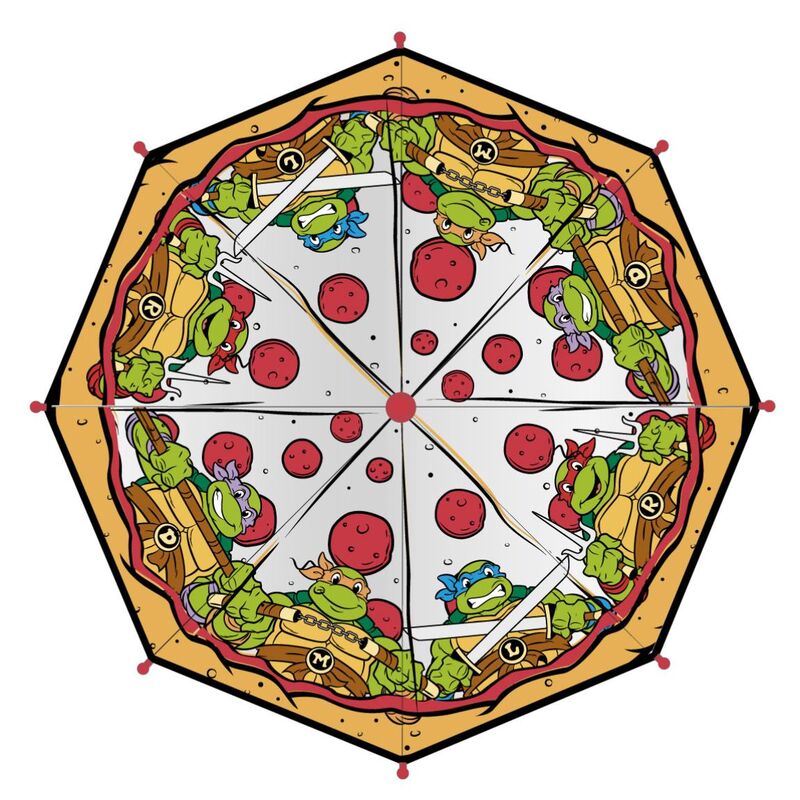 teenage mutant ninja turtles bubble manual umbrella 45cm