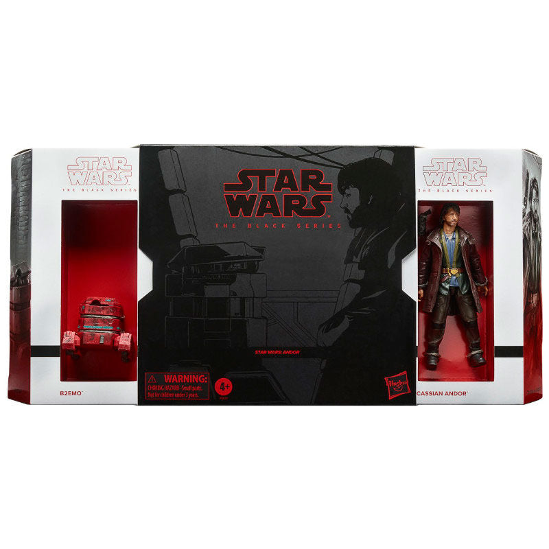 figure cassian andor & b2emo star wars 15cm