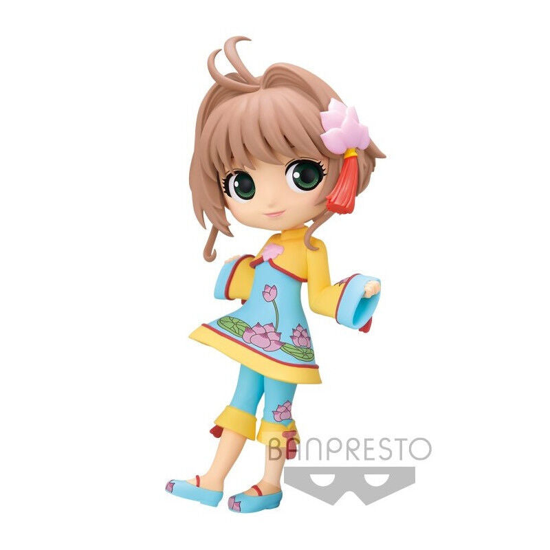 figure sakura kinomoto vera cardcaptor sakura clear card q posket 14cm