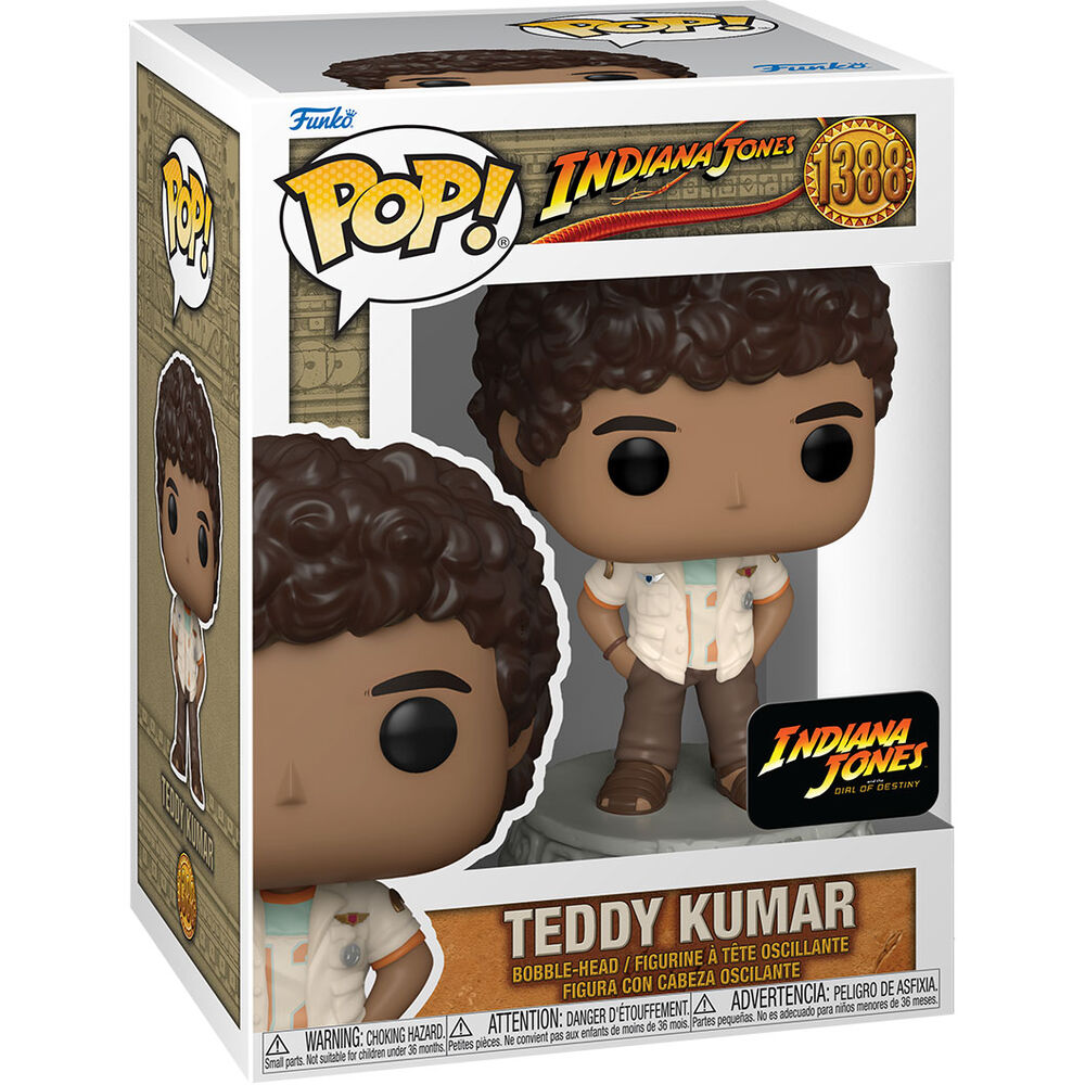 Figura POP de Teddy Kumar de Indiana Jones