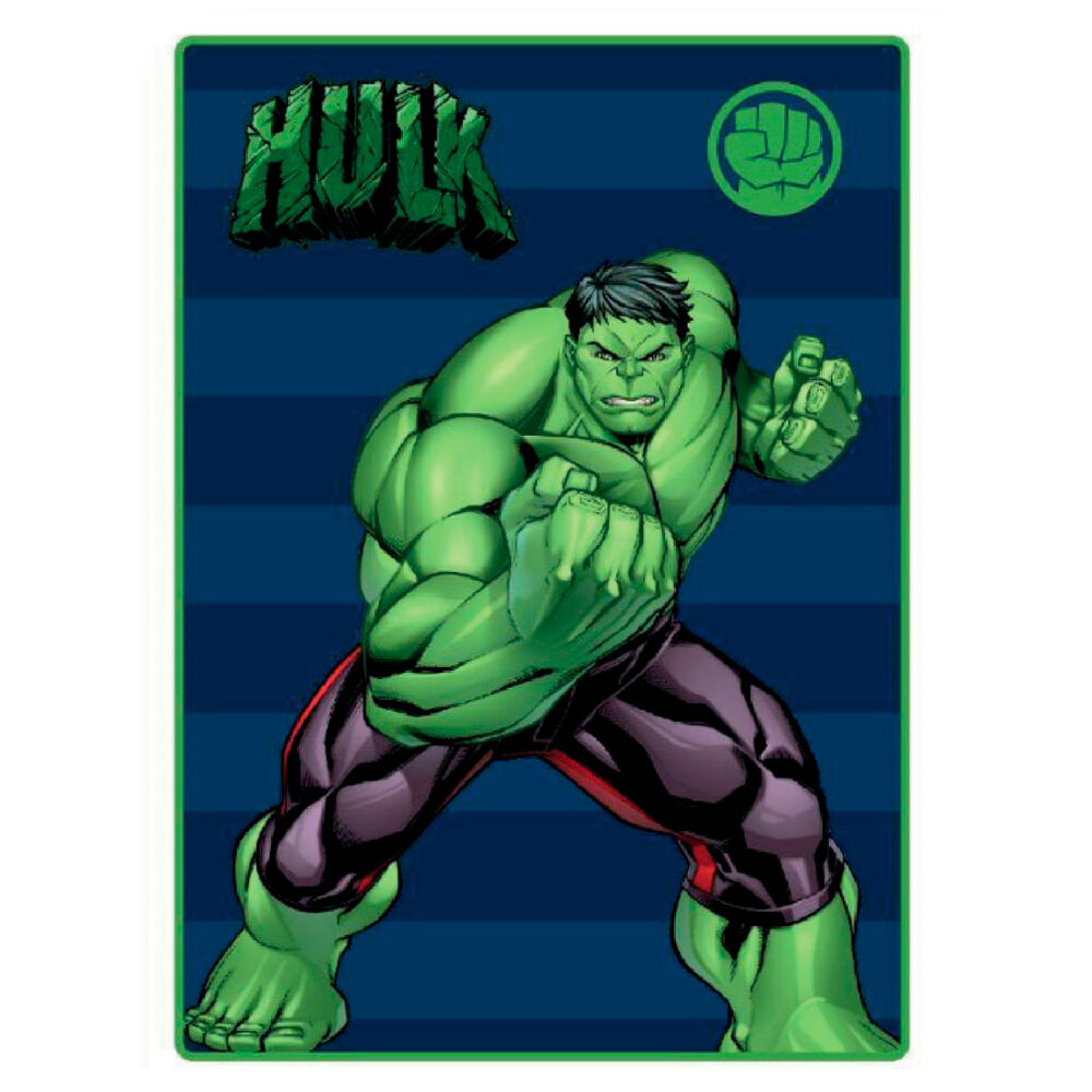 hulk fleece blanket the avengers marvel