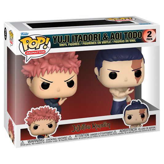 Blister 2 figurki POP Jujutsu Kaisen Yuji Itadori i Aoi Everything
