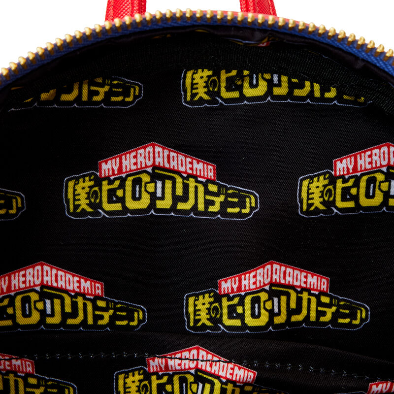 Group Debossed Logo My Hero Academia Loungefly Backpack 26cm