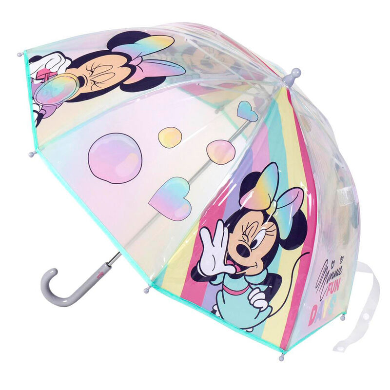 Minnie Mouse Disney Bubble Manual Umbrella 45cm