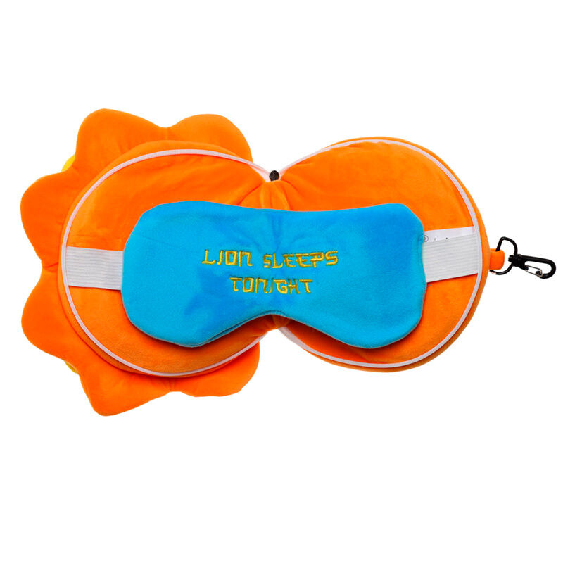 Leon Adoramals Relaxeazzz Travel Pillow Antifaz para ojos