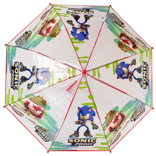 Ombrello manuale trasparente di Sonic the Hedgehog 48 cm