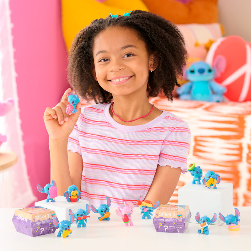 Stitch Burger Disney Figur 5cm Sortiert