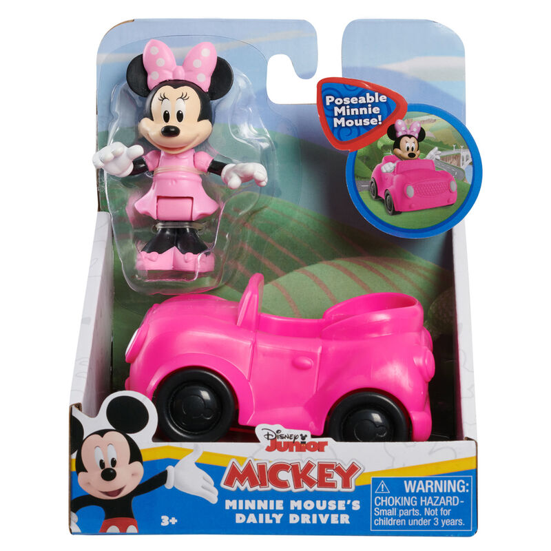 Miniaturas de carros do Mickey e da Minnie da Disney (Sortidas)