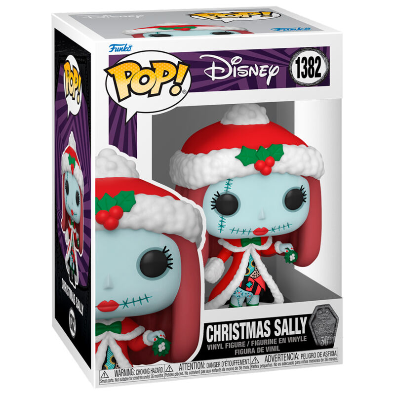 disney pop nightmare before christmas 30th anniversary christmas sally figure