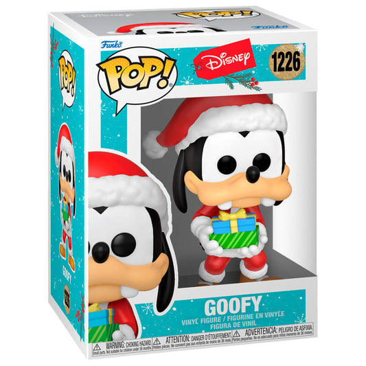 disney holiday goofy pop figure