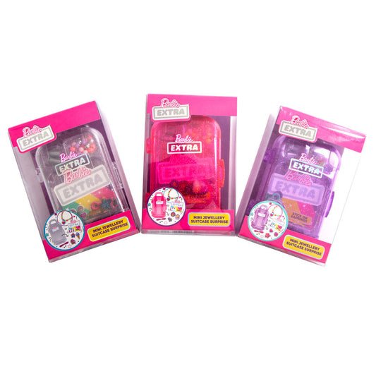 Asortyment akcesoriów do mini walizek Barbie