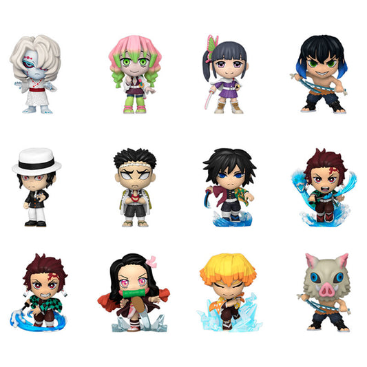 Figura Mystery Mini Demon Slayer Kimetsu no Yaiba assortiti