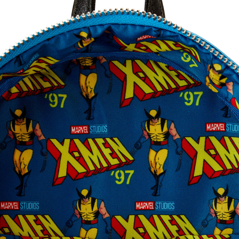 Metallic Wolverine X Men Marvel Loungefly Rucksack 26 cm
