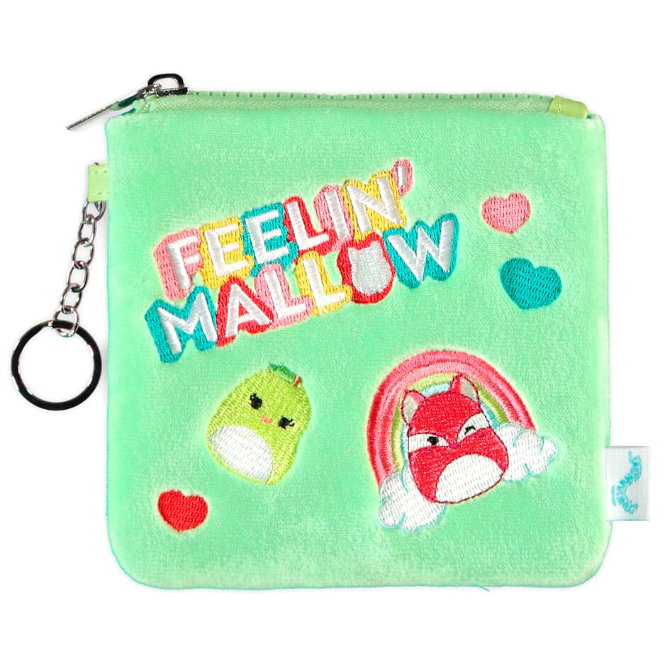 mixed squish squishmallows plush wallet