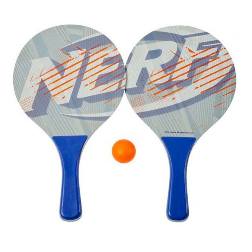 nerf beach racket set