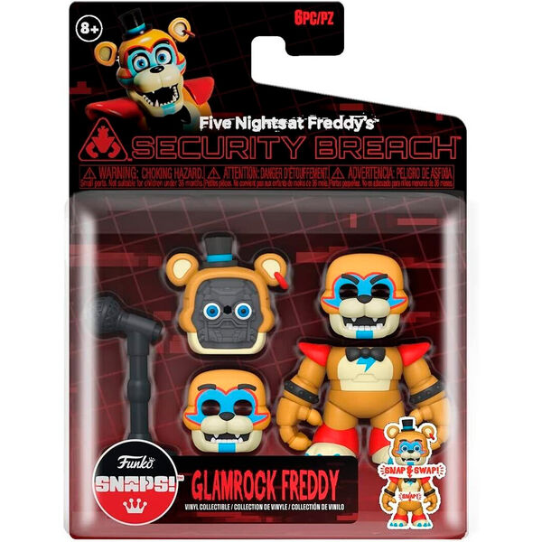 figure snaps five night at freddy glamrock freddy