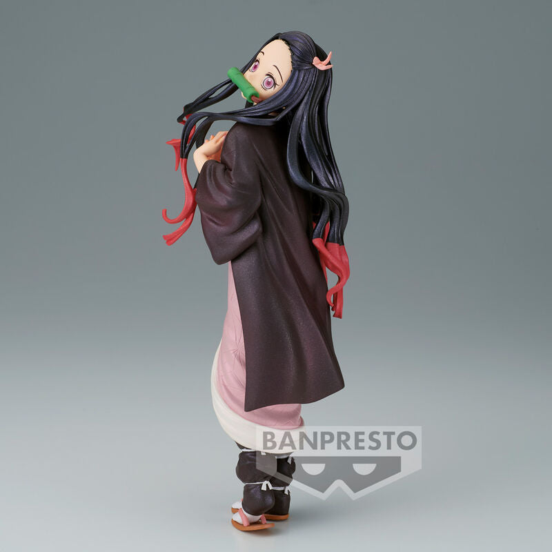 Figure Nezuko Kamado Special Color Glitter & Glamors Demon Slayer Kimetsu no Yaiba 22cm