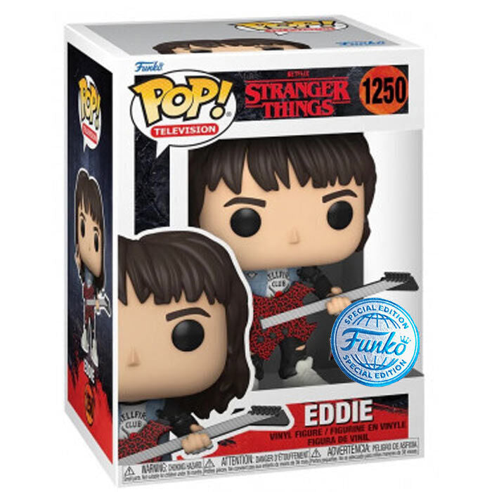 POP Figure Stranger Things Eddie Exclusive