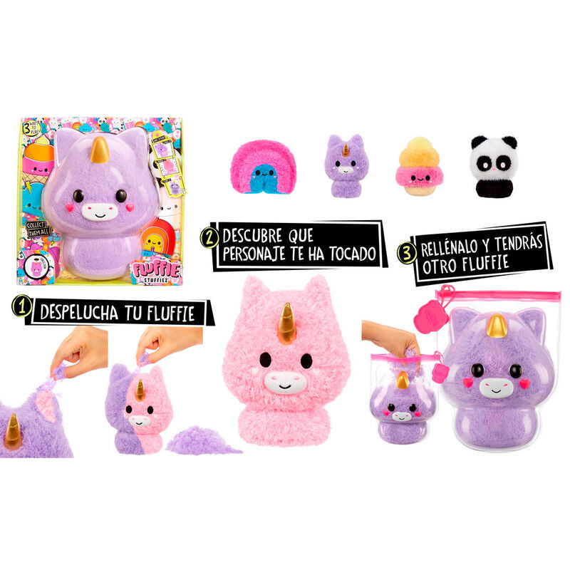 fluffie stuffiez plush toy 40cm assorted