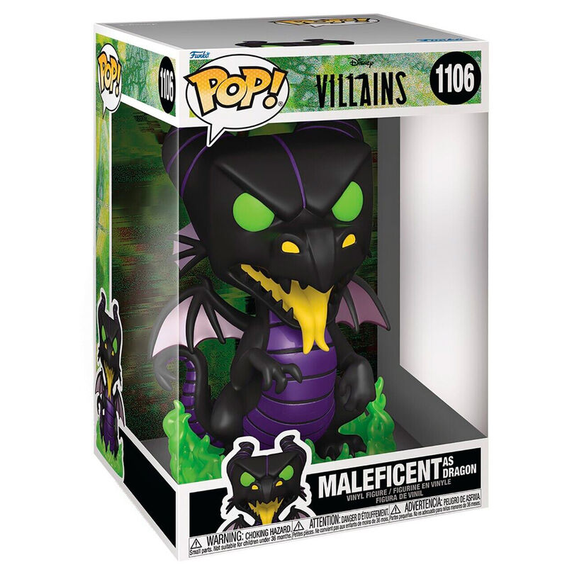 Statuetta POP Disney Cattivi Malefica Drago 25 cm