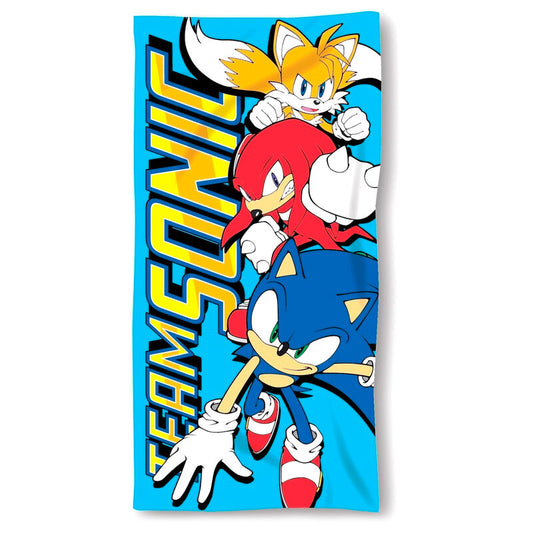 Sonic The Hedgehog microfiber towel