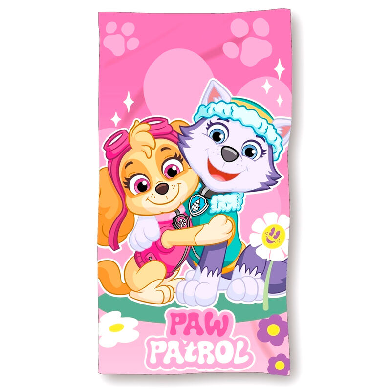 paw patrol cotton towel