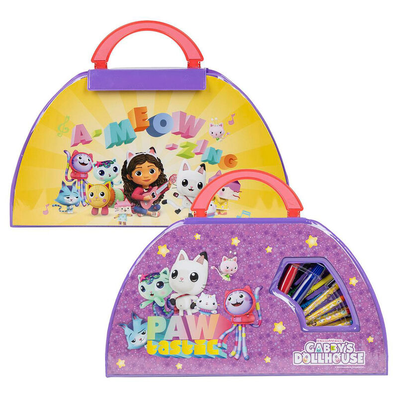 Ensemble de papeterie pour maison de poupée de Gabby (50 pièces)
