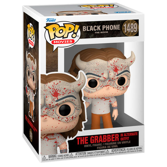 pop figure black phone the grabber in alternative outfit