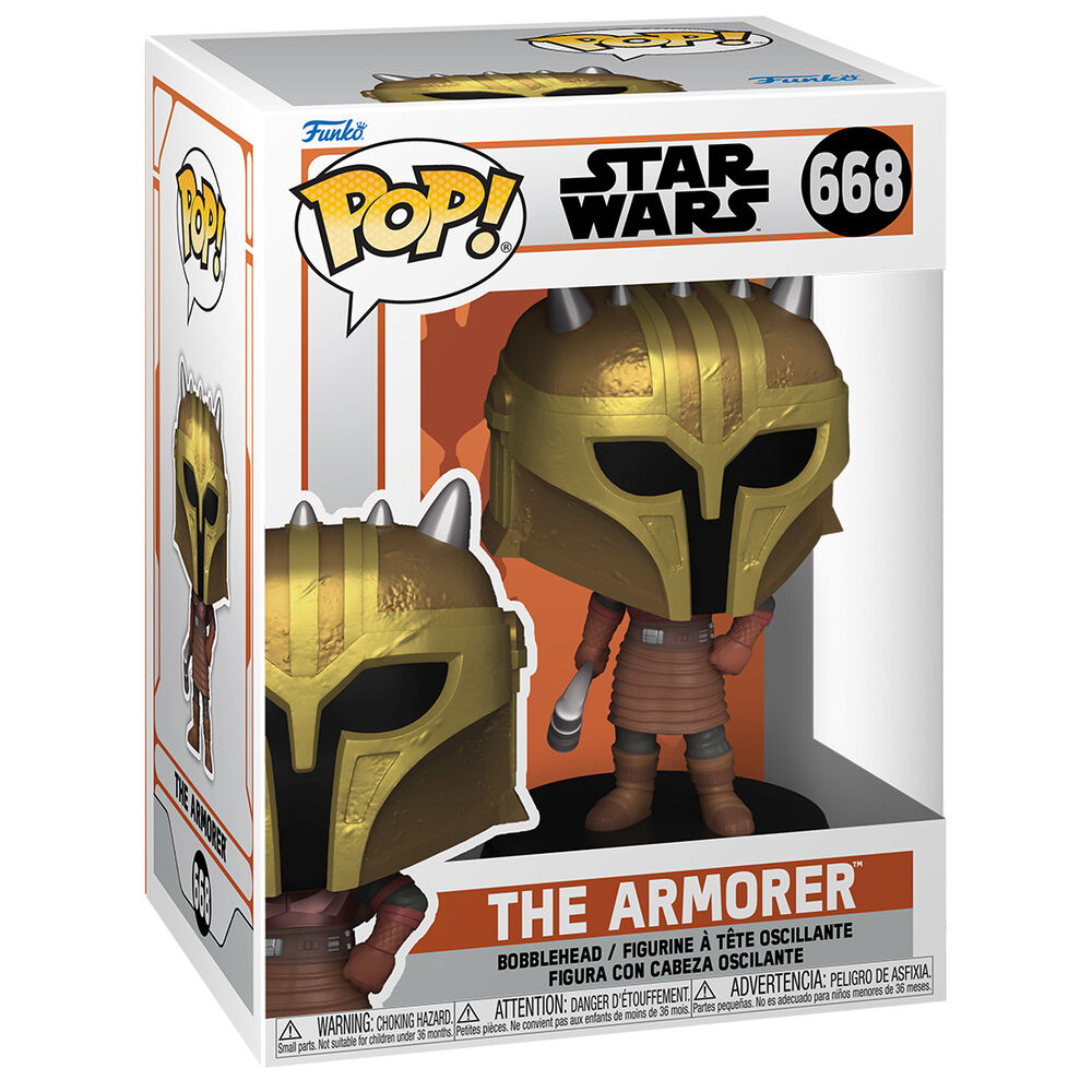 pop figure star wars mandalorian 9 the armorer