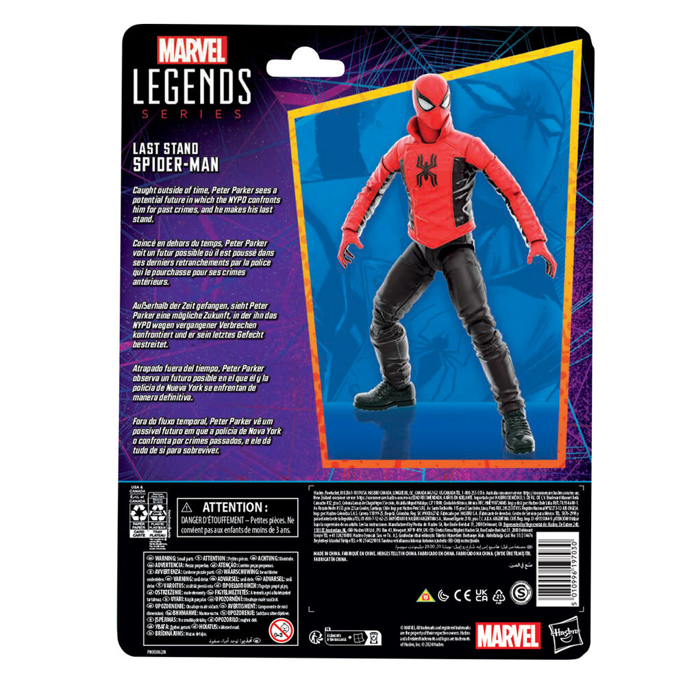 Spiderman Ostatni Bastion Figurka Spiderman Marvel 15cm