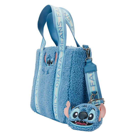 Bolso de peluche y monedero de Stitch de Disney Loungefly