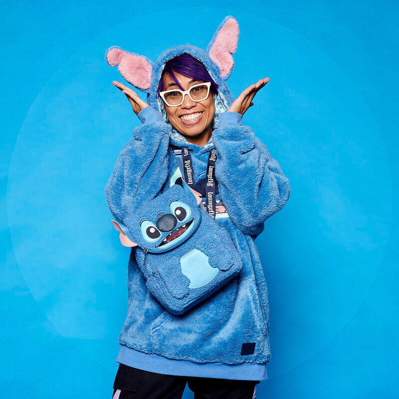 Mochila de peluche Disney Loungefly Stitch de 26 cm