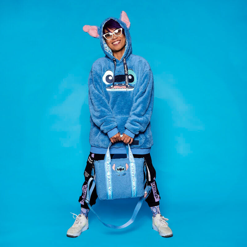 Borsa in peluche e portamonete di Stitch di Disney Loungefly