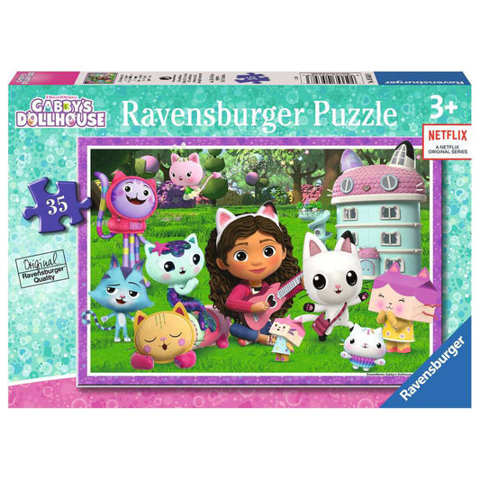 gabby's dollhouse puzzle 35pcs