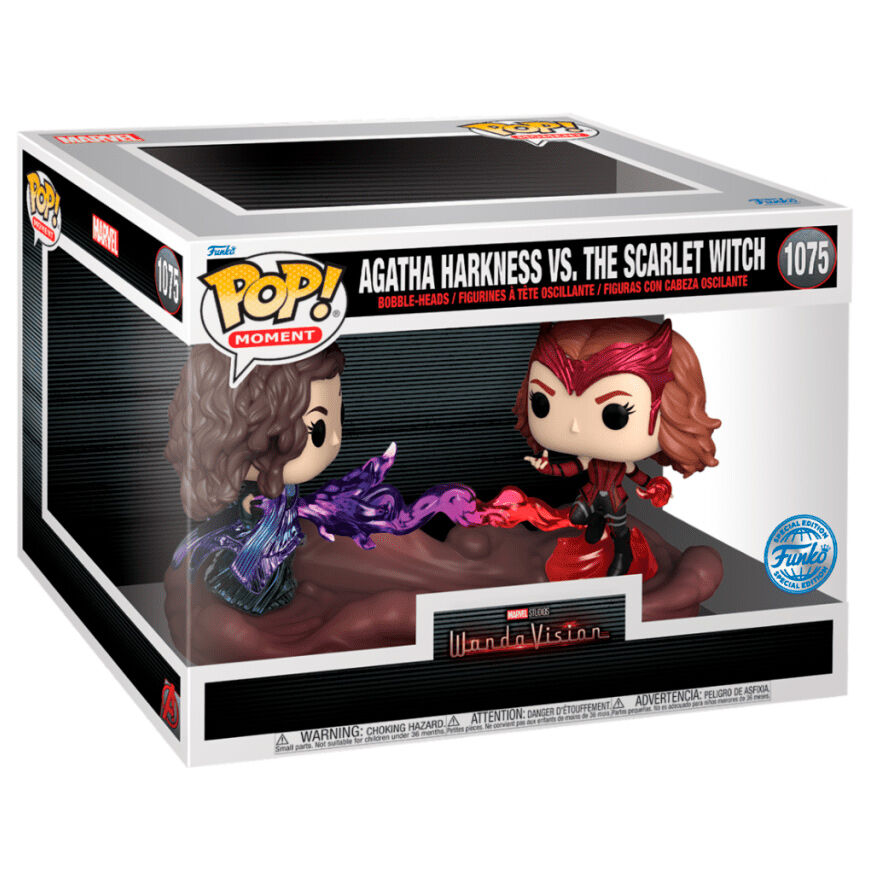 figure pop moment marvel wandavision agatha harkness vs the scarlet witch exclusive
