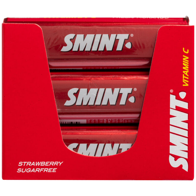 smint strawberry can