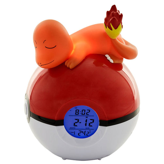 Despertador LED Charmander Pokeball Pokémon