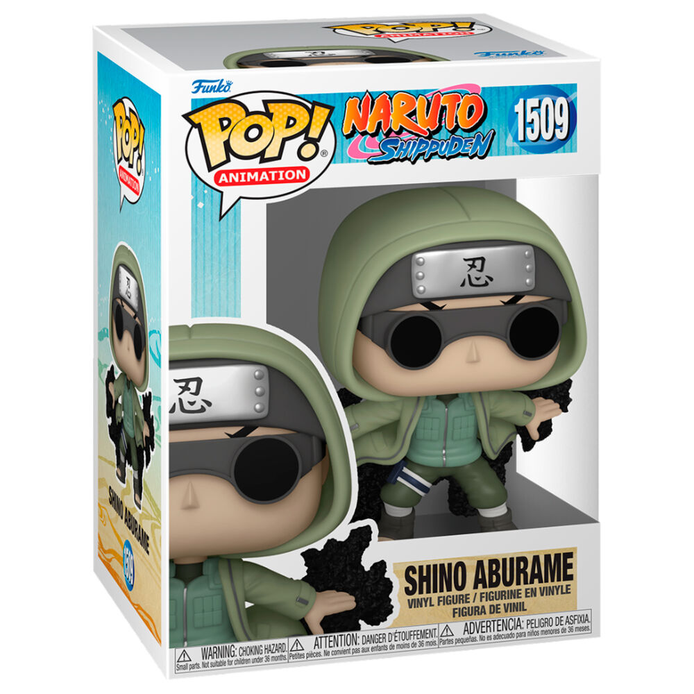naruto shippuden shino aburame pop figure