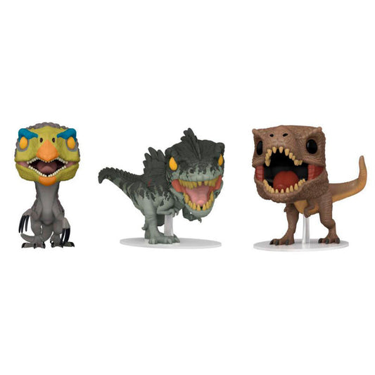 Blister 3 POP figurki Jurassic World